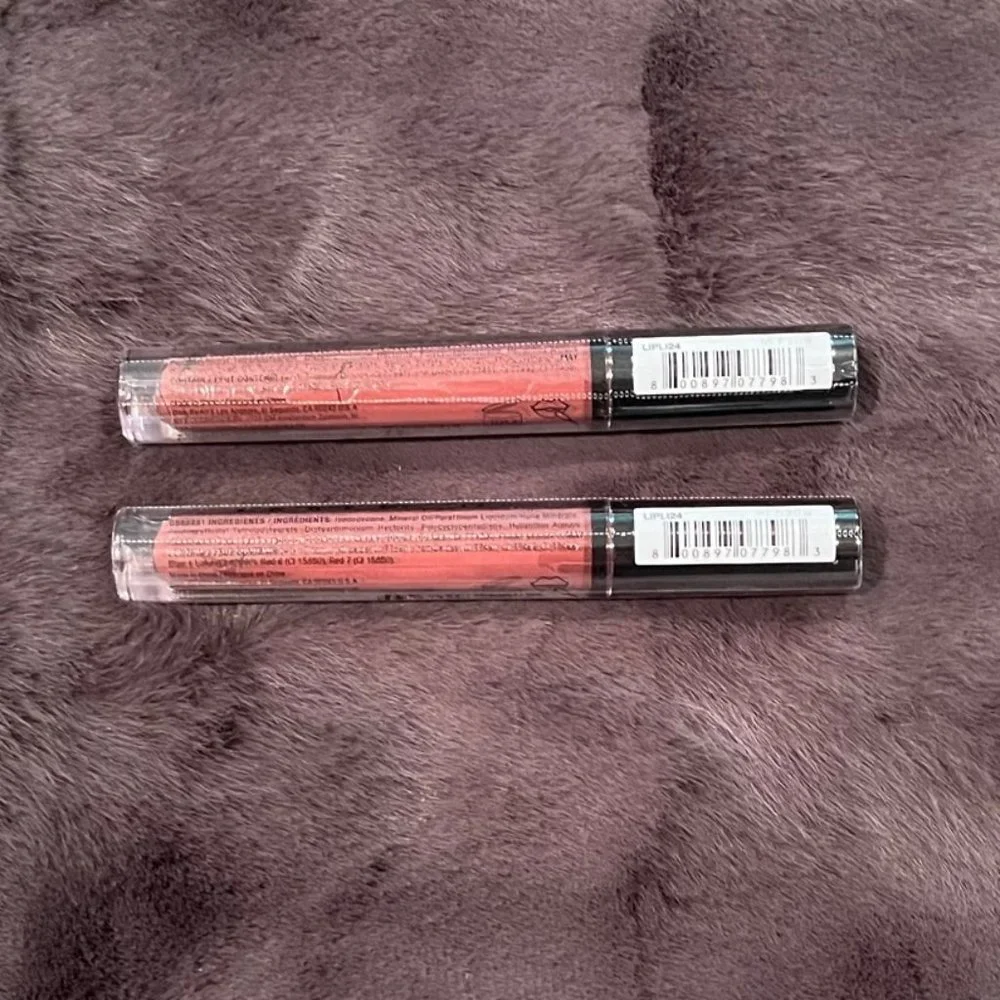 Two (2) NYX Lip Lingerie Lasting Lightweight Matte Liquid Lipstick -Cabaret Show
